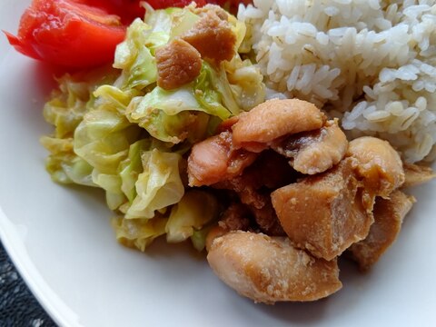 鶏もも肉の焼き鳥タレ漬け